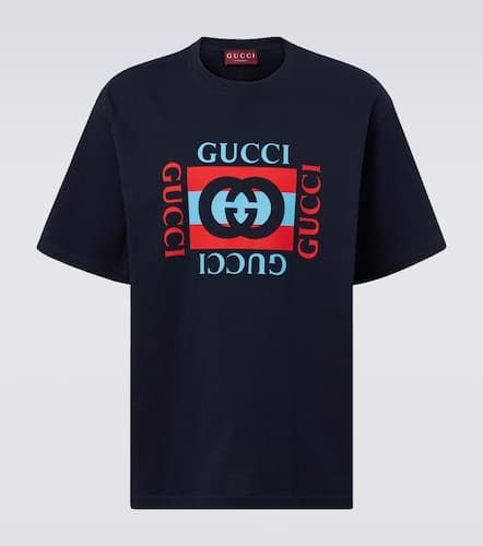 Gucci T-shirt en coton à logo - Gucci - Modalova
