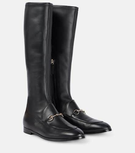 Stiefel Jordaan aus Leder - Gucci - Modalova