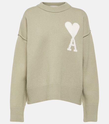 Ami Paris Ami De Coeur wool sweater - Ami Paris - Modalova