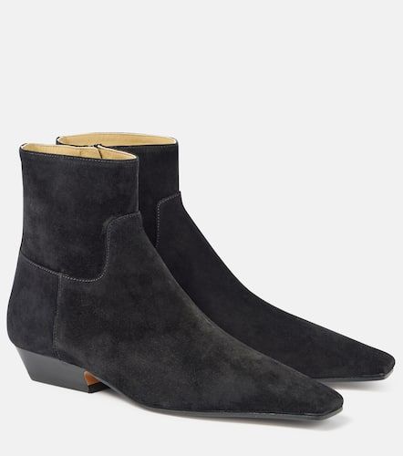 Ankle Boots Marfa aus Veloursleder - Khaite - Modalova