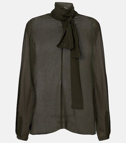 Alaïa Blouse en crêpe - Alaia - Modalova