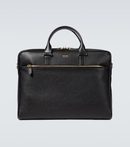 Tom Ford Grained leather briefcase - Tom Ford - Modalova