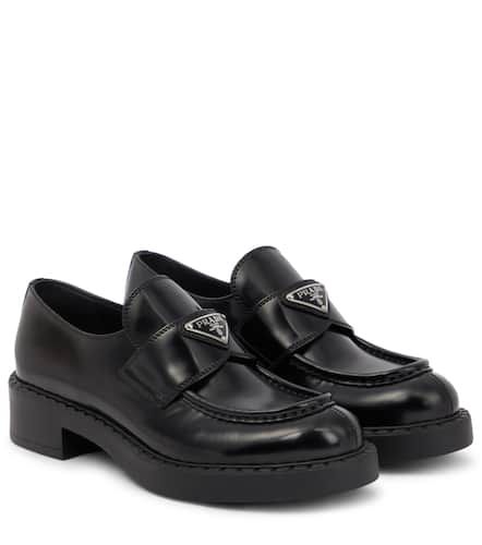 Prada Platform leather loafers - Prada - Modalova