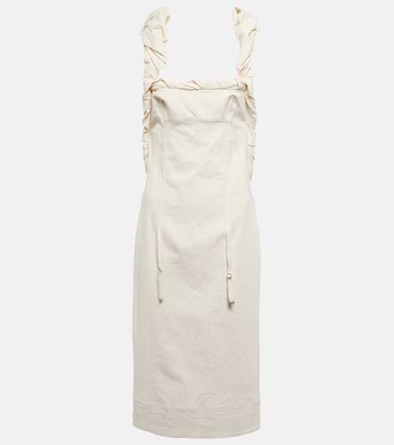 Jacquemus Midikleid La Robe Crema - Jacquemus - Modalova