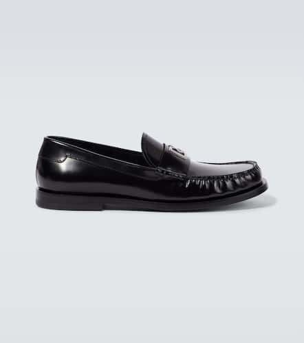 DG polished leather loafers - Dolce&Gabbana - Modalova
