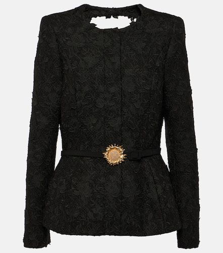 Embroidered jacket - Oscar de la Renta - Modalova