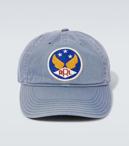 Ball patched cotton baseball cap - RRL - Modalova