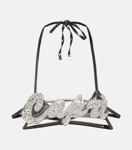 Capri crystal-embellished bra top - Dolce&Gabbana - Modalova