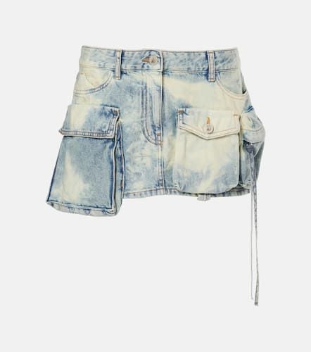 Fay low-rise denim cargo miniskirt - The Attico - Modalova