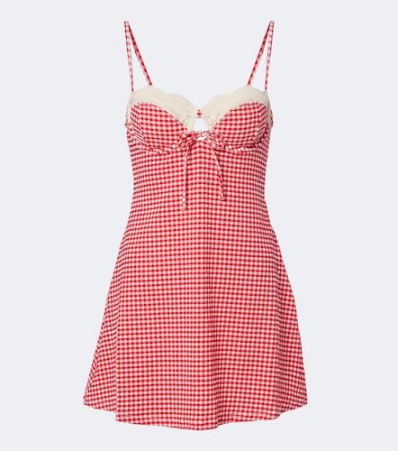 Montce Lena gingham minidress - Montce - Modalova