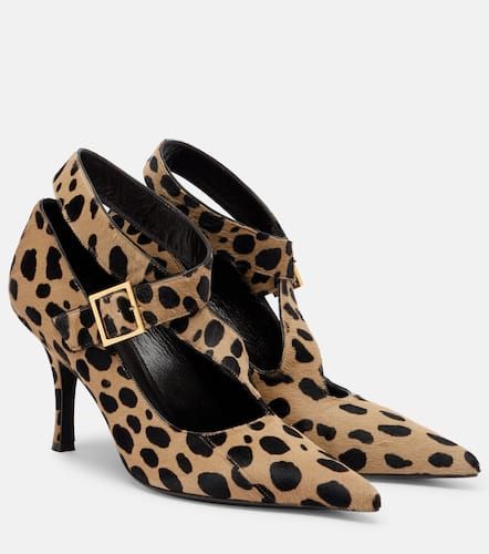 Sloan 85 animal-print calf hair pumps - Khaite - Modalova