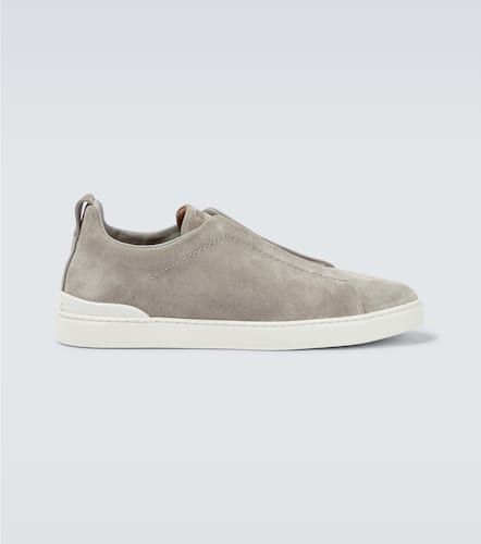 Slip-Ons Triple Stitch aus Veloursleder - Zegna - Modalova