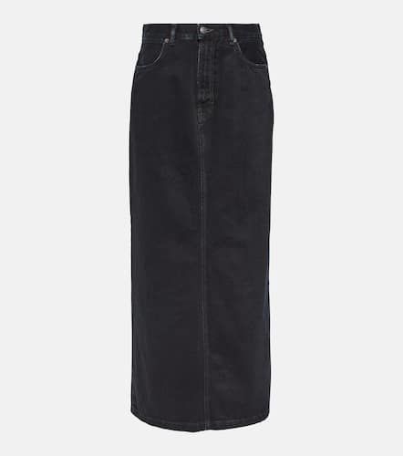 Mid-rise denim maxi skirt - Acne Studios - Modalova