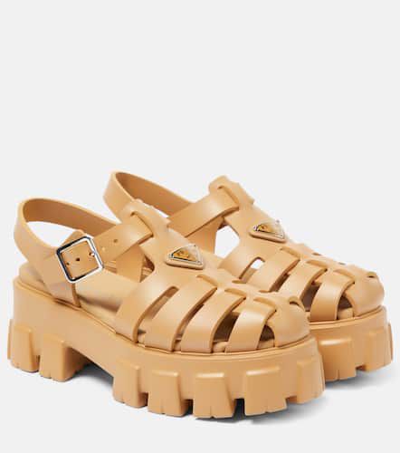 Prada Monolith platform sandals - Prada - Modalova