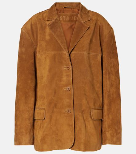 Corrine single-breasted suede jacket - Staud - Modalova