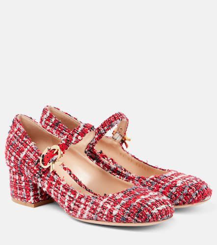 Mary-Jane-Pumps Mary Ribbon aus Bouclé - Gianvito Rossi - Modalova