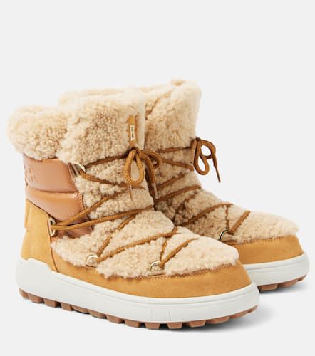 Chamonix S 10 shearling-trimmed snow boots - Bogner - Modalova