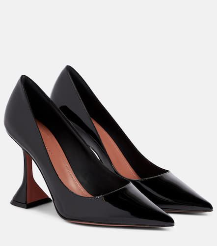 Ami patent leather pumps - Amina Muaddi - Modalova