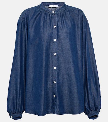 Button-up tencel blouse - 7 For All Mankind - Modalova