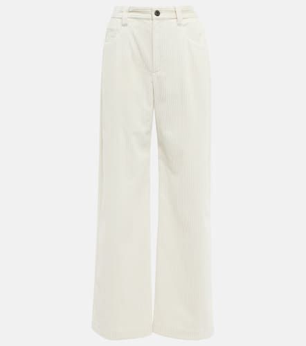 High-rise corduroy pants - Brunello Cucinelli - Modalova