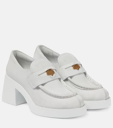 Miu Miu Loafer-Pumps aus Leder - Miu Miu - Modalova