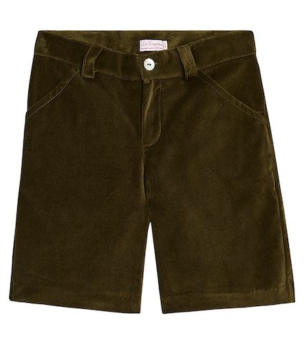 Lucas cotton velvet shorts - La Coqueta - Modalova