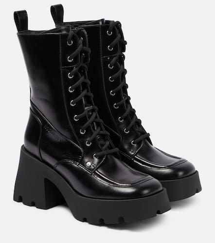 Bulla Candy leather combat boots - Nodaleto - Modalova