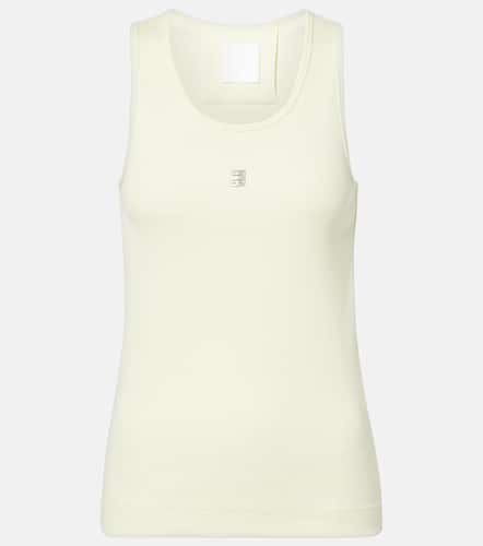 G ribbed-knit cotton tank top - Givenchy - Modalova