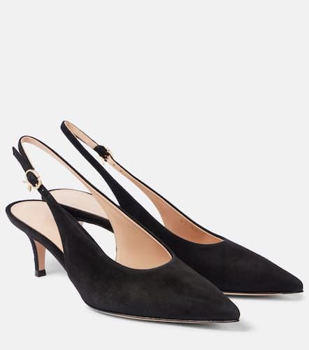 Pumps slingback Robbie 55 in suede - Gianvito Rossi - Modalova