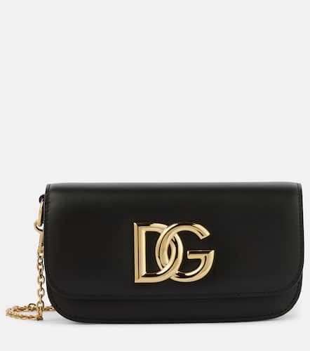 Small leather shoulder bag - Dolce&Gabbana - Modalova