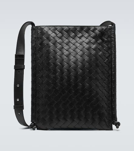 Messenger Bag Intrecciato Large aus Leder - Bottega Veneta - Modalova