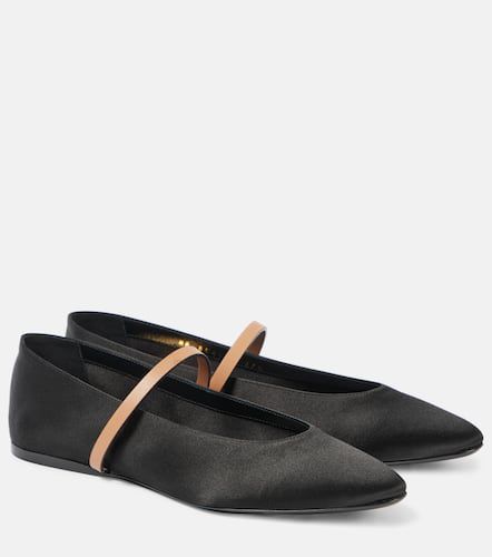 Saint Laurent Ballerine Gio in raso - Saint Laurent - Modalova