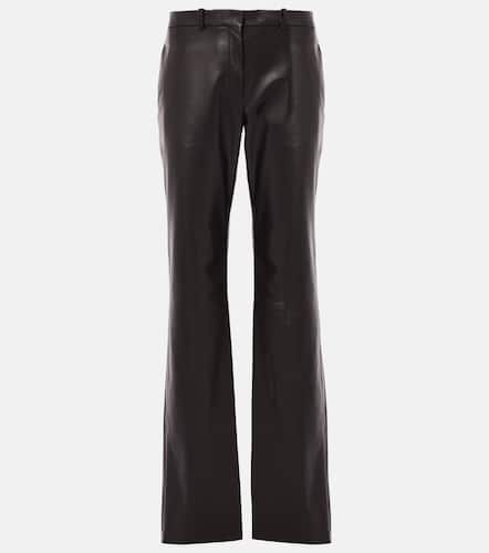 Selviese leather straight pants - The Row - Modalova