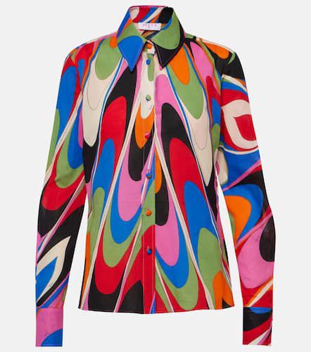 Pucci Onde printed cotton shirt - Pucci - Modalova