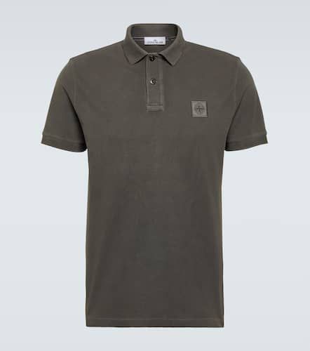 Compass cotton piquÃ© polo shirt - Stone Island - Modalova