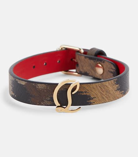 CL animal-print leather bracelet - Christian Louboutin - Modalova