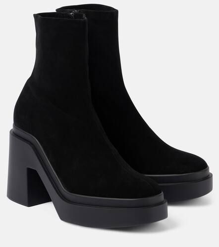 Ankle Boots Nina aus Veloursleder - Clergerie - Modalova