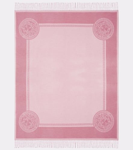 Decke Barocco aus Seide und Kaschmir - Versace Home - Modalova