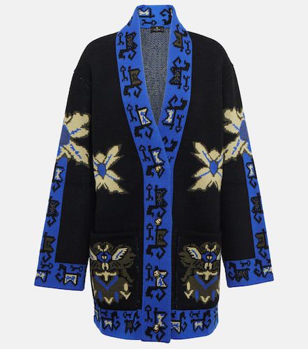 Etro Wool jacquard cardigan - Etro - Modalova