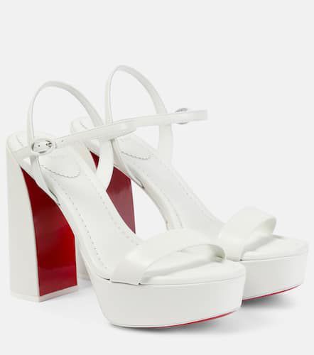 Plateausandalen Movida Jane 130 aus Leder - Christian Louboutin - Modalova