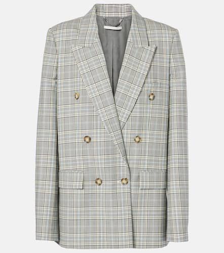 Blazer in lana principe di Galles - Stella McCartney - Modalova