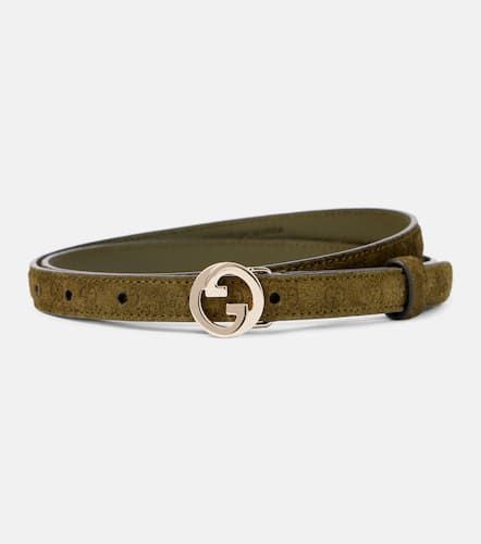 Gucci Gucci Blondie thin suede belt - Gucci - Modalova