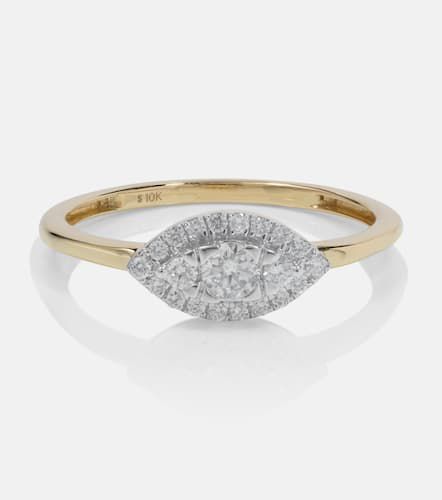 Muse 10kt ring with diamonds - Stone and Strand - Modalova