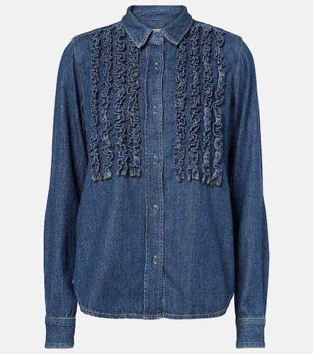 Nili Lotan Lexa ruffled denim shirt - Nili Lotan - Modalova