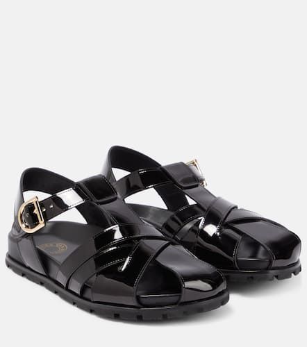 Patent leather sandals - Dries Van Noten - Modalova