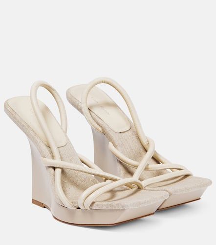 Wedge-Sandalen Rosie 39 aus Leder - Gia Borghini - Modalova