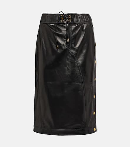 Tom Ford Leather midi skirt - Tom Ford - Modalova
