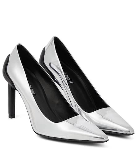 Courrèges Pumps aus Metallic-Leder - Courreges - Modalova