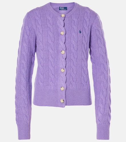 Cardigan in lana e cashmere a trecce - Polo Ralph Lauren - Modalova