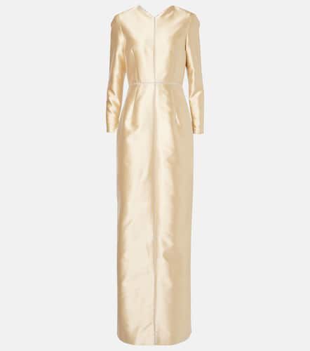 Rosamund embellished satin gown - Markarian - Modalova